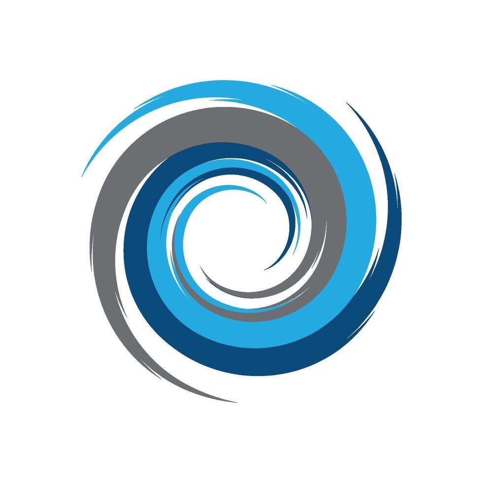 Business logo, vortex, spiral icon design vector