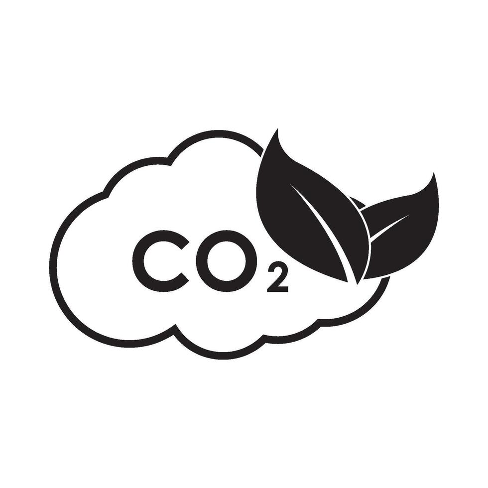 zero emissions icon. clean air, ecology and environment symbol design vector