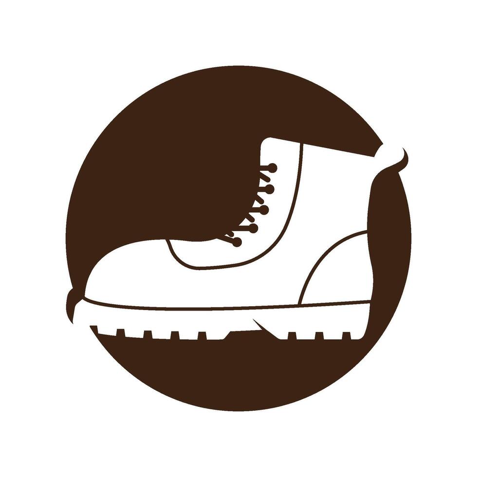 Safety Shoes icon. Protective boot shoes icon. vector