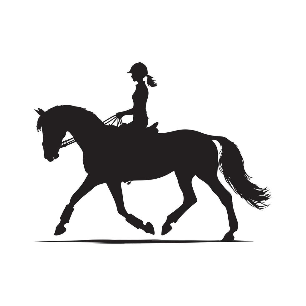 Wild West Cowboy Silhouette Design vector