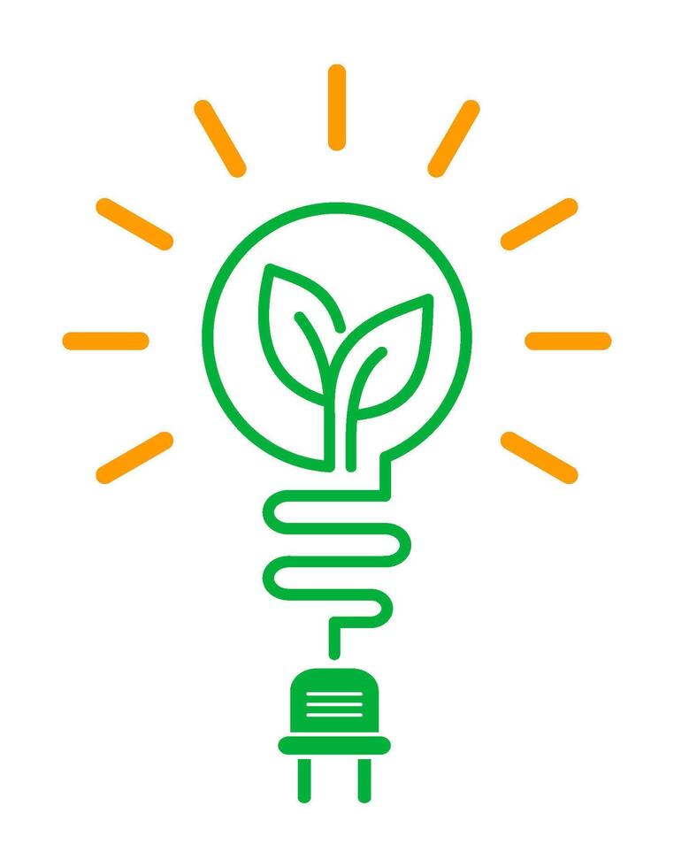 Green energy transition vector