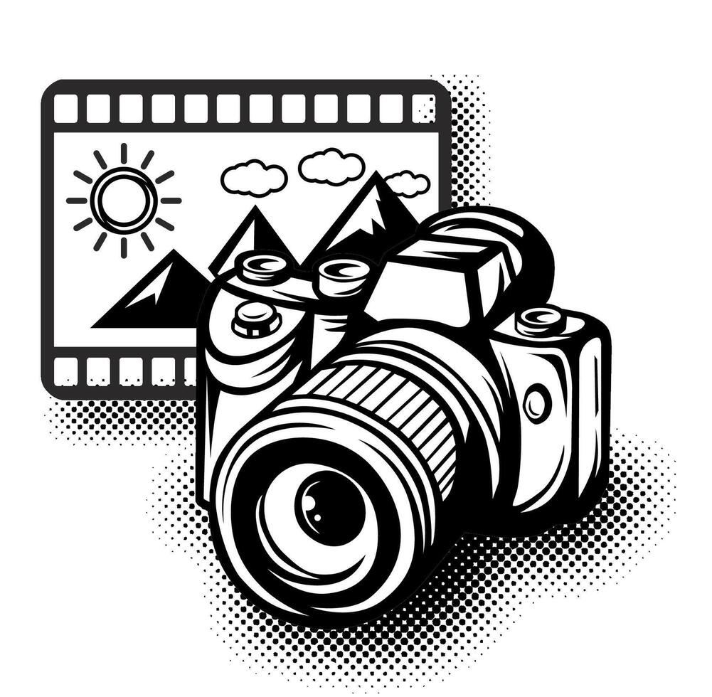 photo gallery icon vector
