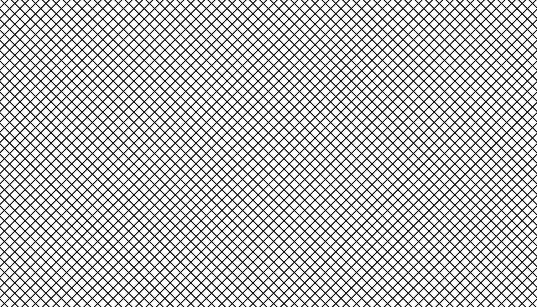 Simple grid pattern of thin black lines vector