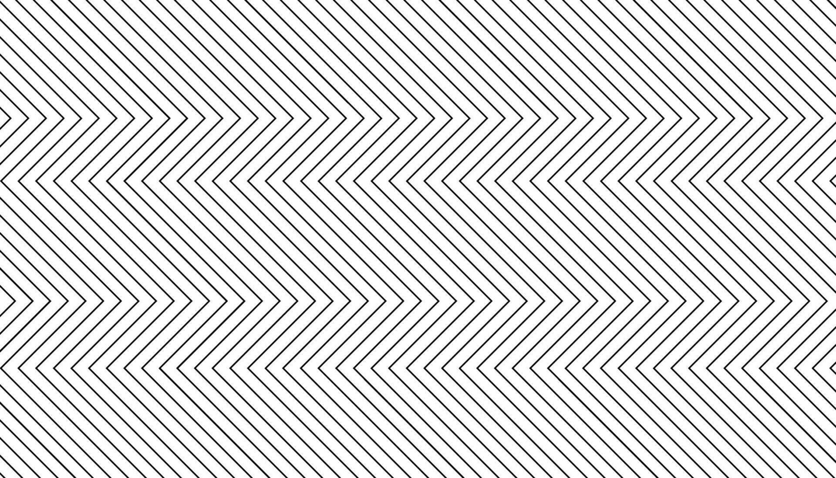 Simple black and white pattern of diagonal lines forming a zigzag shape vector