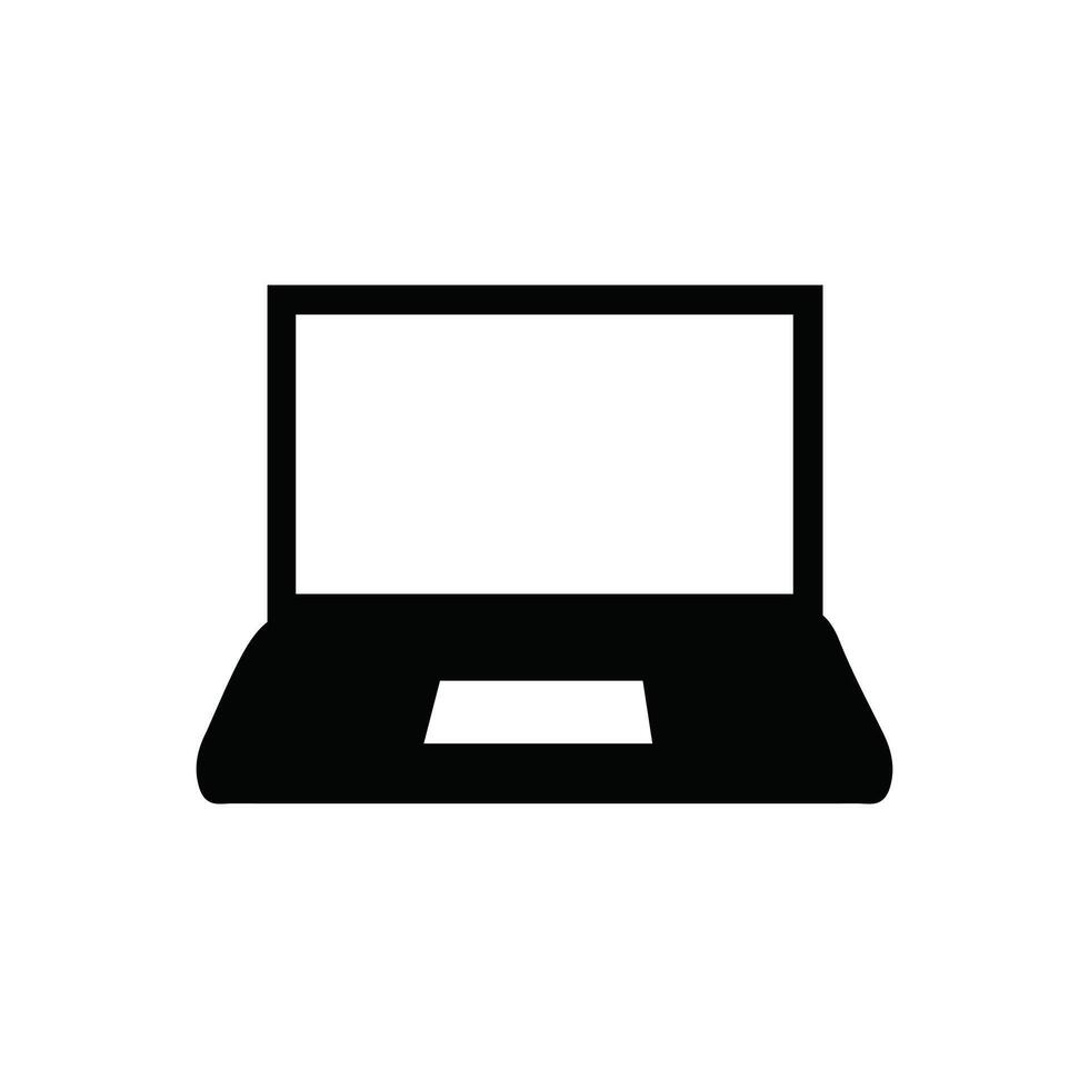 Laptop icon. Computer notebook icon. vector
