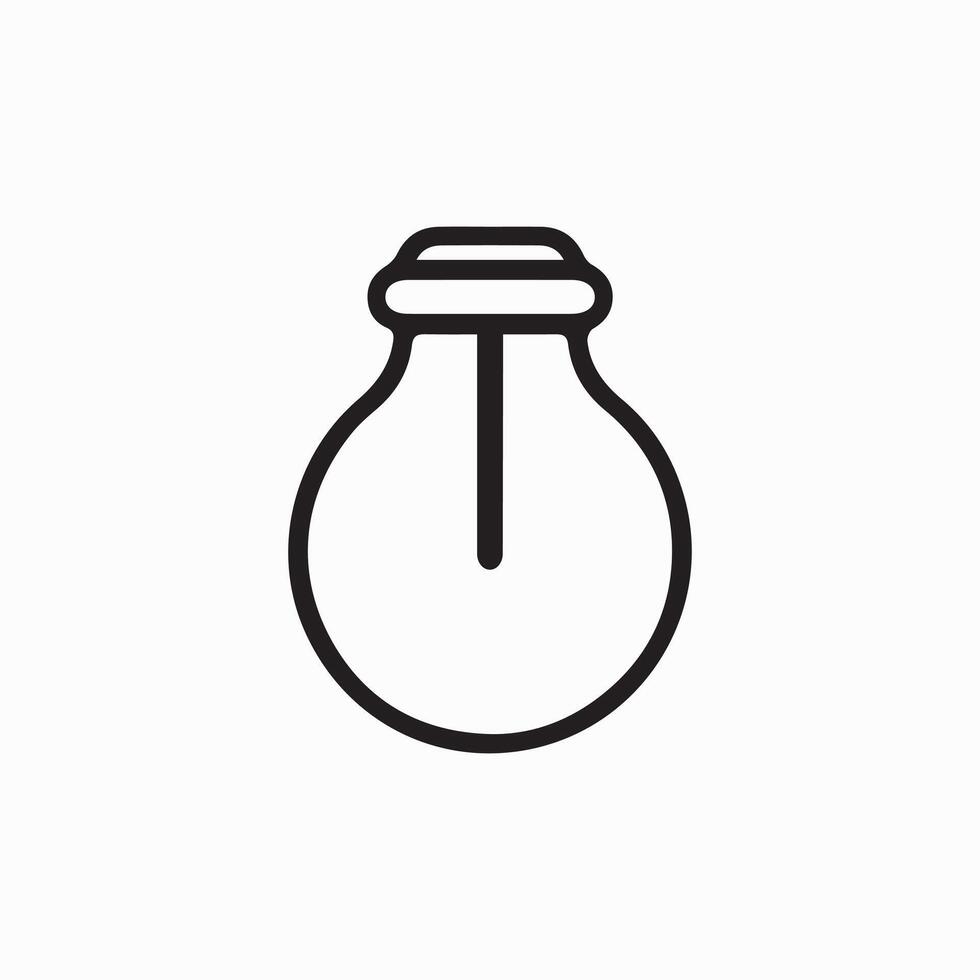 Bulb icon art design vector