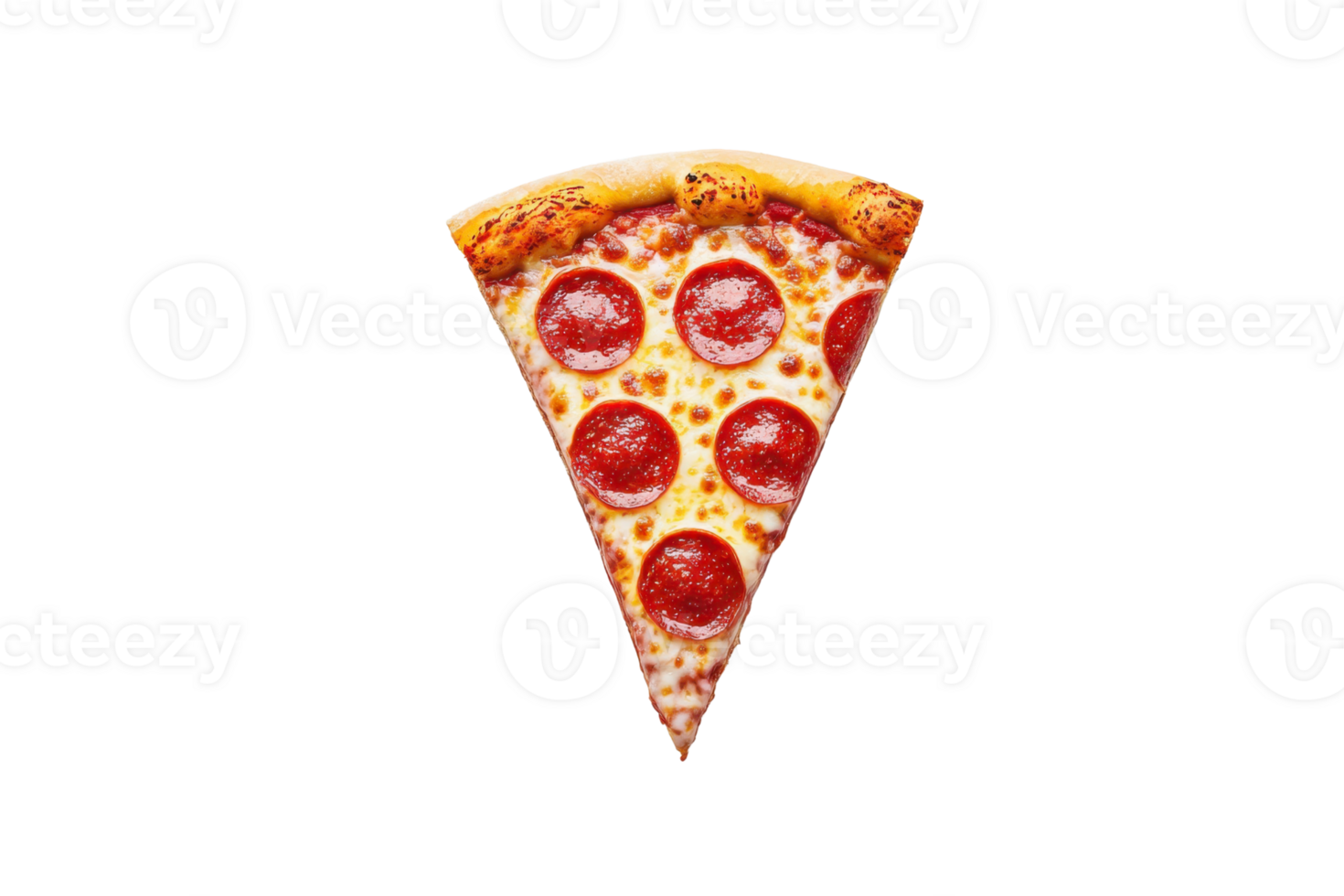 Delicious pepperoni pizza slice with melted cheese and crispy crust, perfect for quick meal or snack. Enjoy savory flavors and satisfying texture png