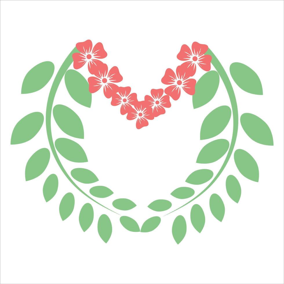 Flower heart Illustration vector