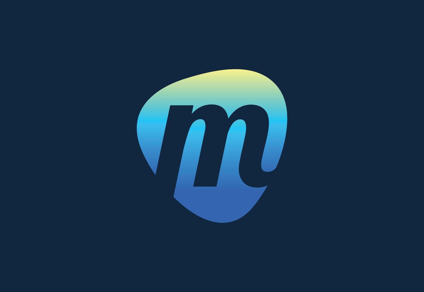 Abstract letter M logo design, Modern logo idea sign. design Template vector