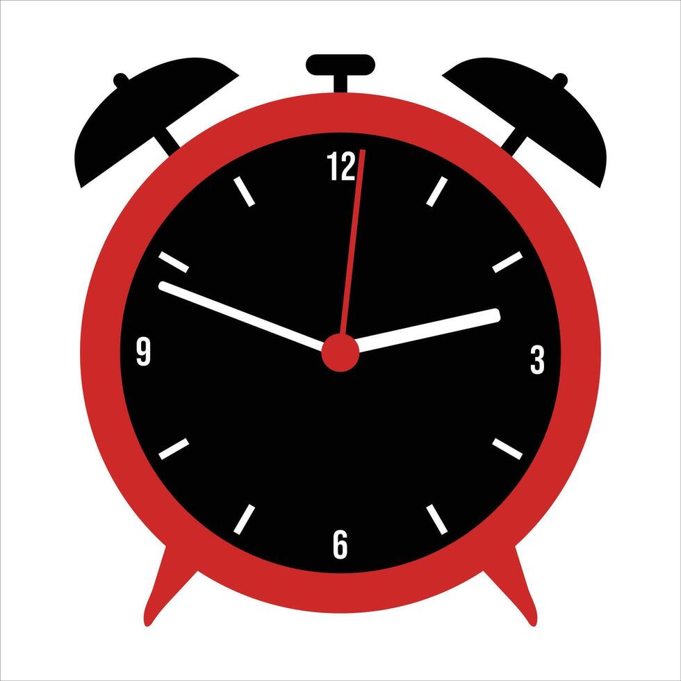 Alarm clock concept. illustration vector