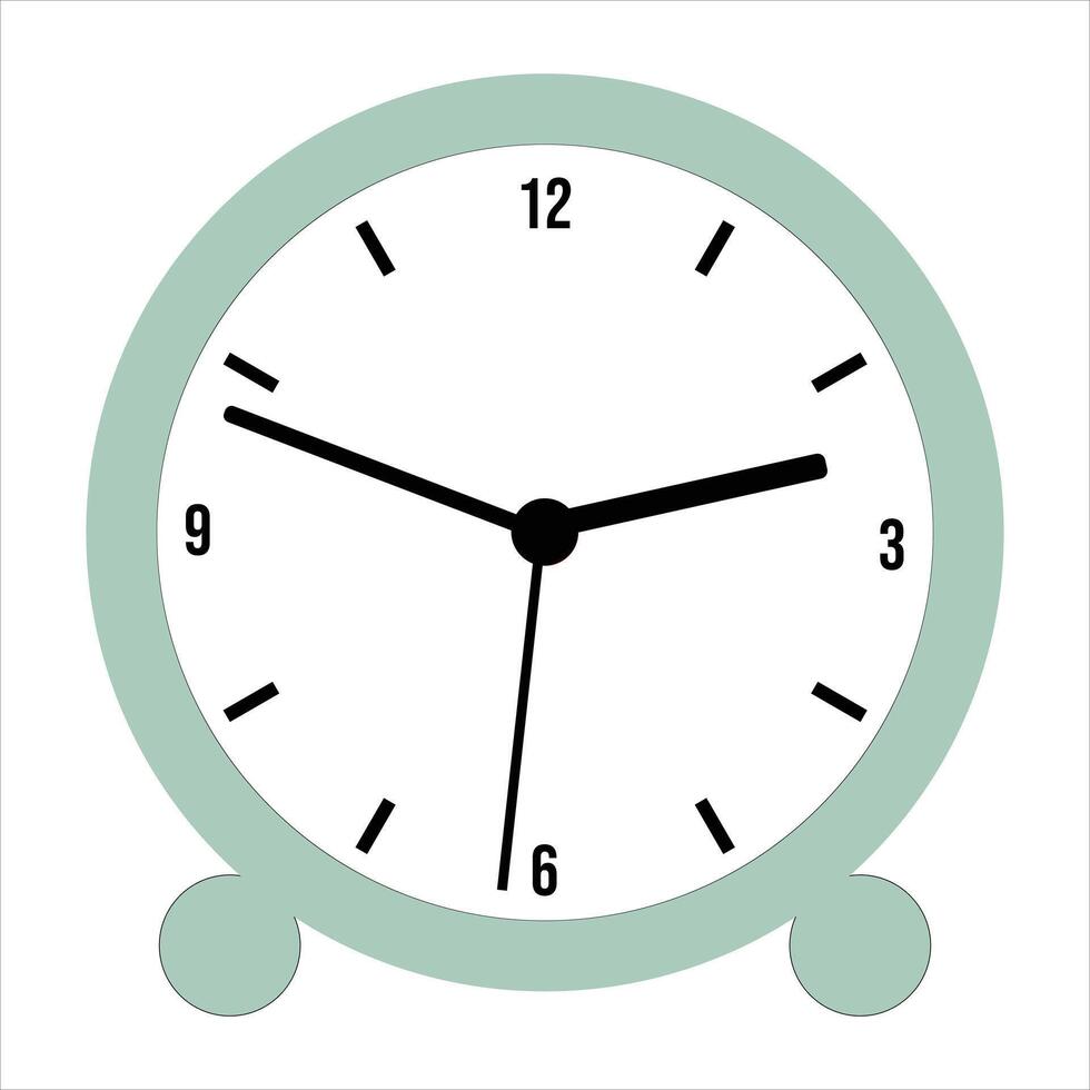 simple alarm clock vector