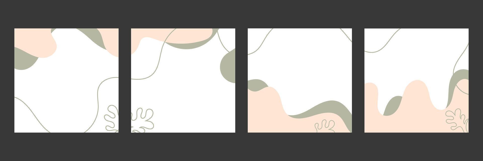 Abstract Pastel Background Templates vector
