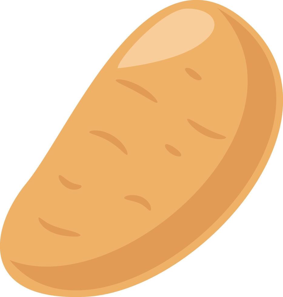 Potato Flat Art Illustration vector