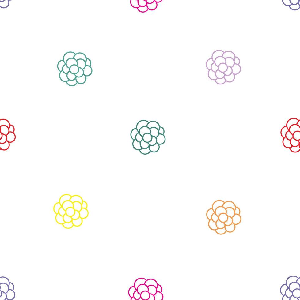 Hand-drawn seamless floral pattern with elegant botanical elements. Perfect for scrapbooking, home decor, fabric prints, and digital projects. vector