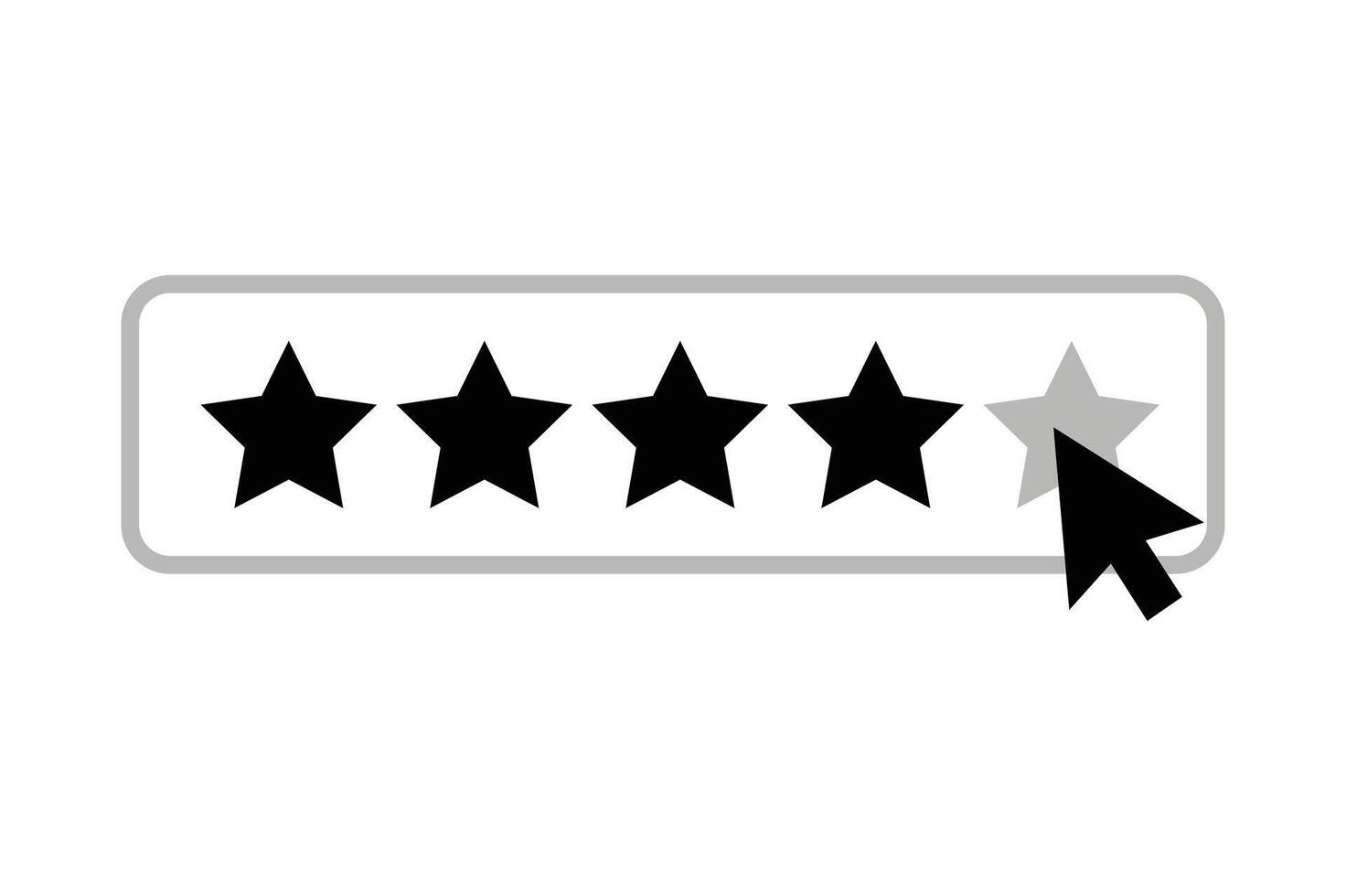 5 Star Rating Customer Feedback Icon, 5 star customer reviews icon, five star rating icon, customer symbol, rating badge vector