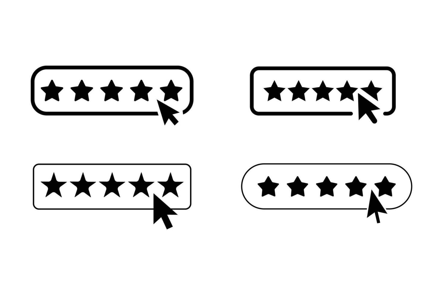 Customer Satisfaction 5 Star Icon, 5 star customer reviews icon, five star rating icon, customer symbol, rating badge vector