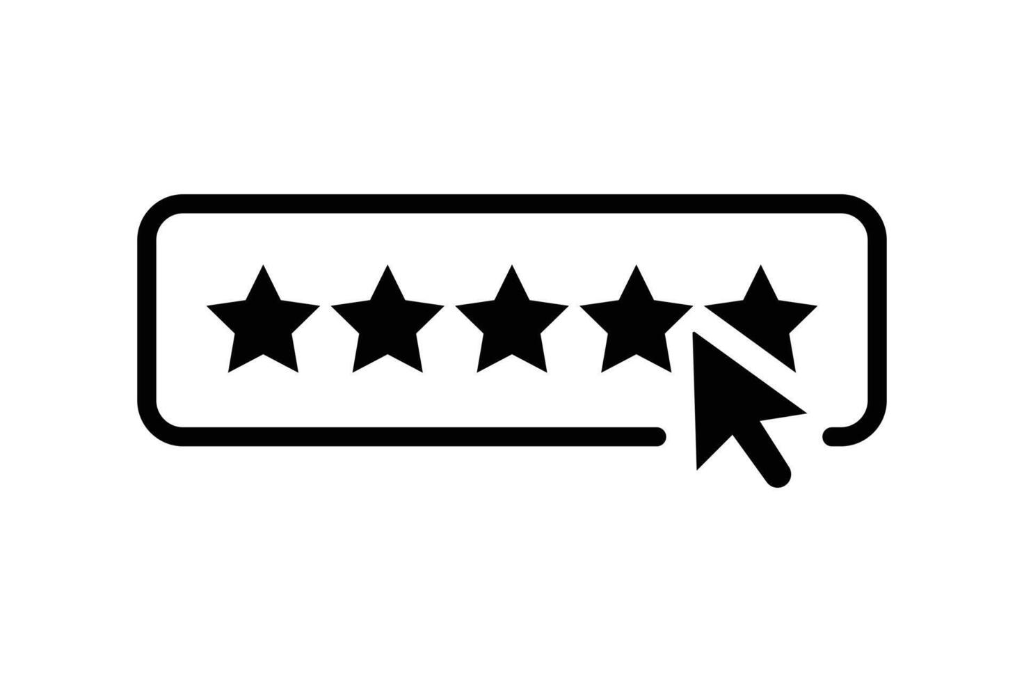 Premium 5 Star Rating Badge Icon, 5 star customer reviews icon, five star rating icon, customer symbol, rating badge vector