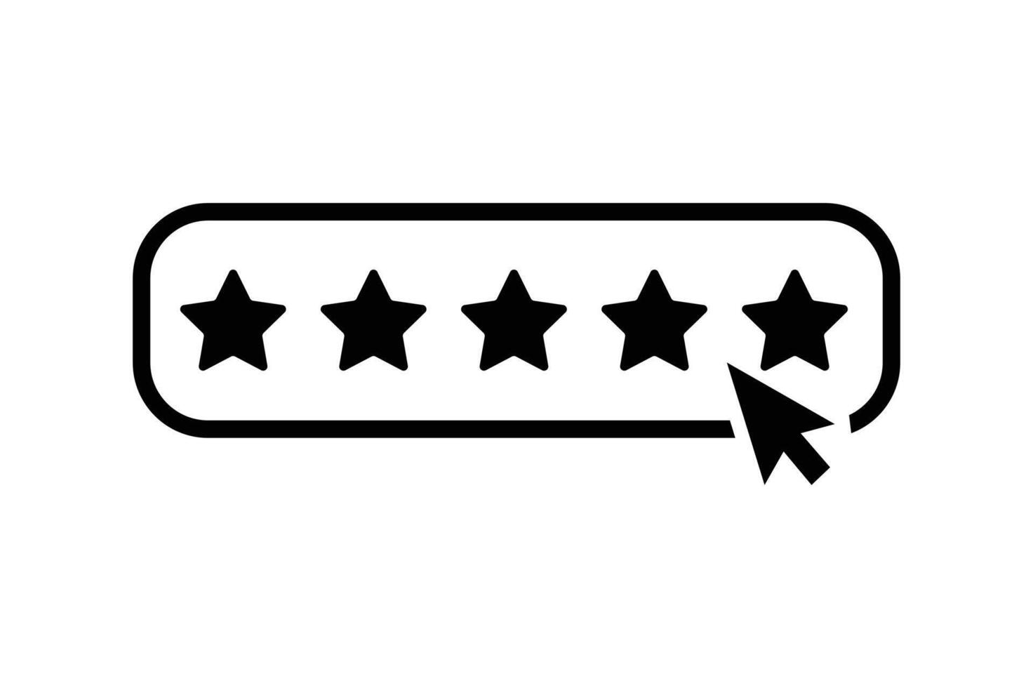 Online Reviews 5 Star Symbol, 5 star customer reviews icon, five star rating icon, customer symbol, rating badge vector