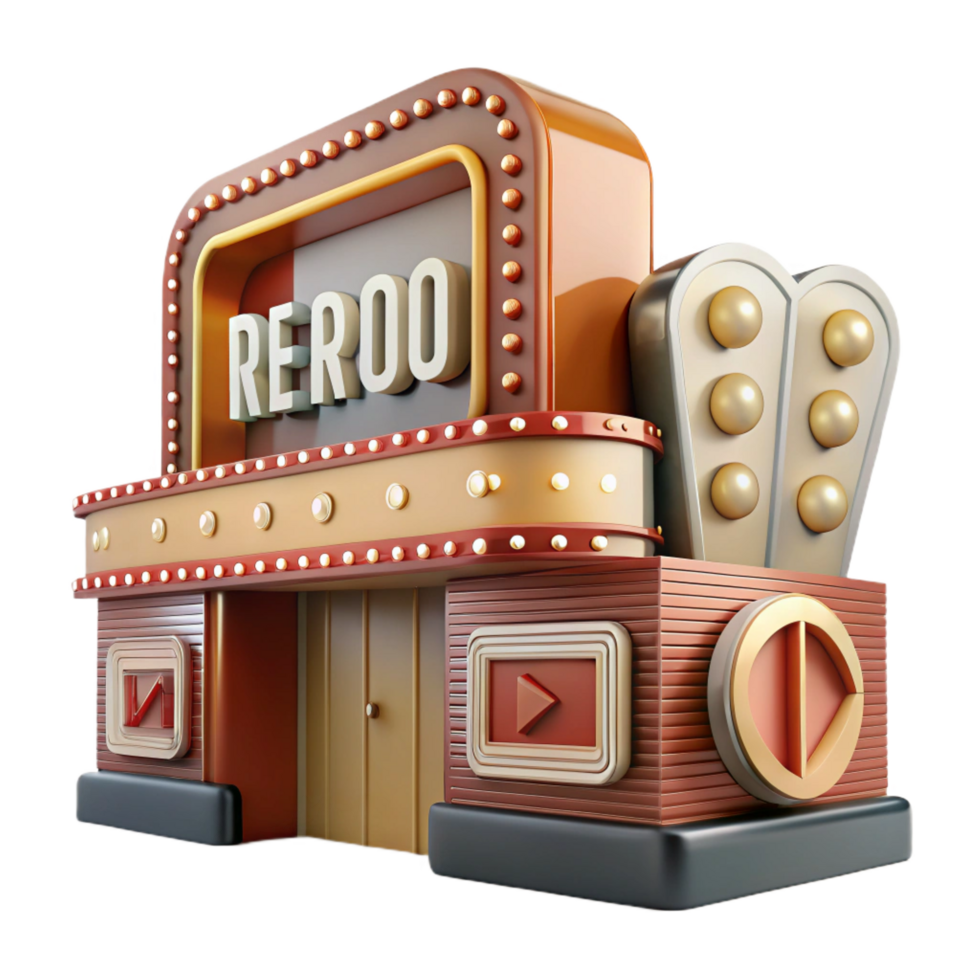 dramatic classic beautiful traditional magnificent rustic Retro Cinema 3D Render high resolution authentic detailed png