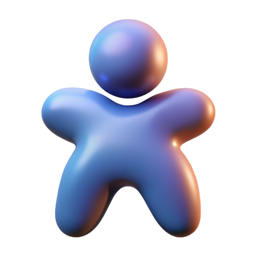 beautiful vintage vibrant rustic stunning abstract Abstract 3D Render of a Colorful Figure professional original authentic png