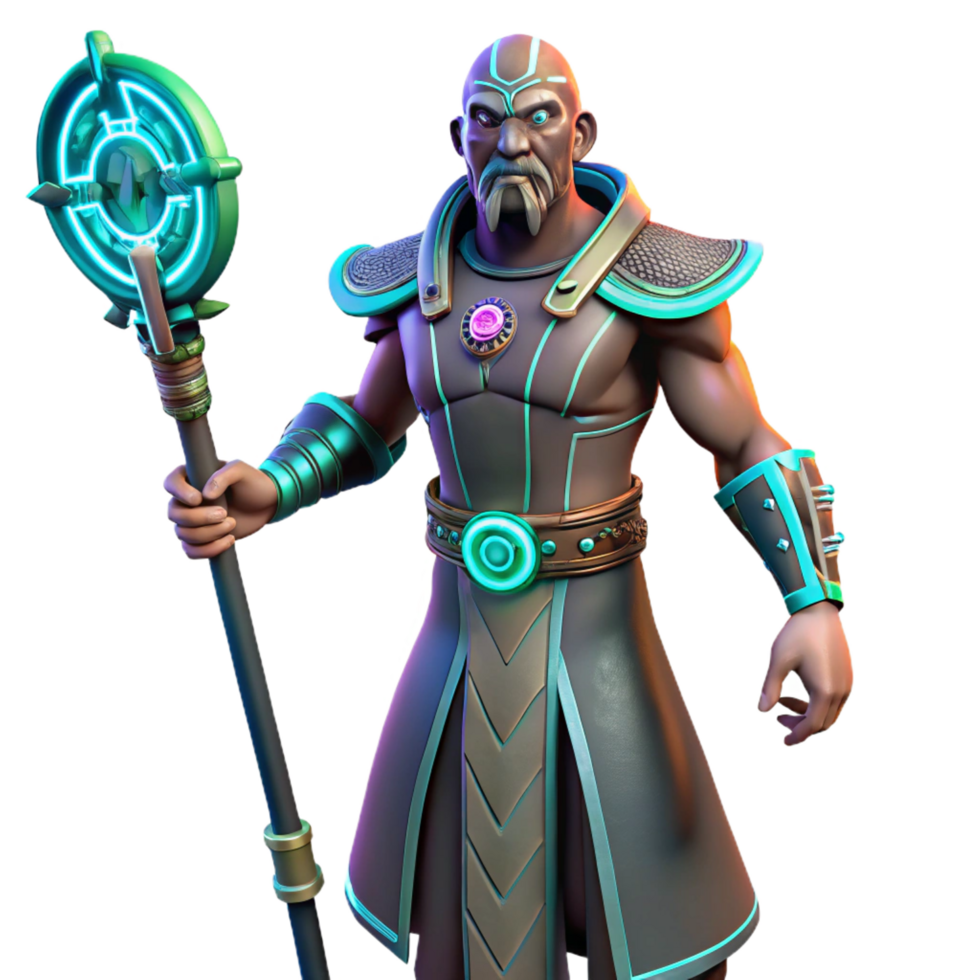beautiful vintage extraordinary abstract Powerful 3D Mage Illustration detailed high quality png