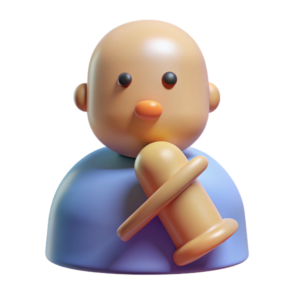 wonderful modern 3D Cartoon Character Illustration high quality png