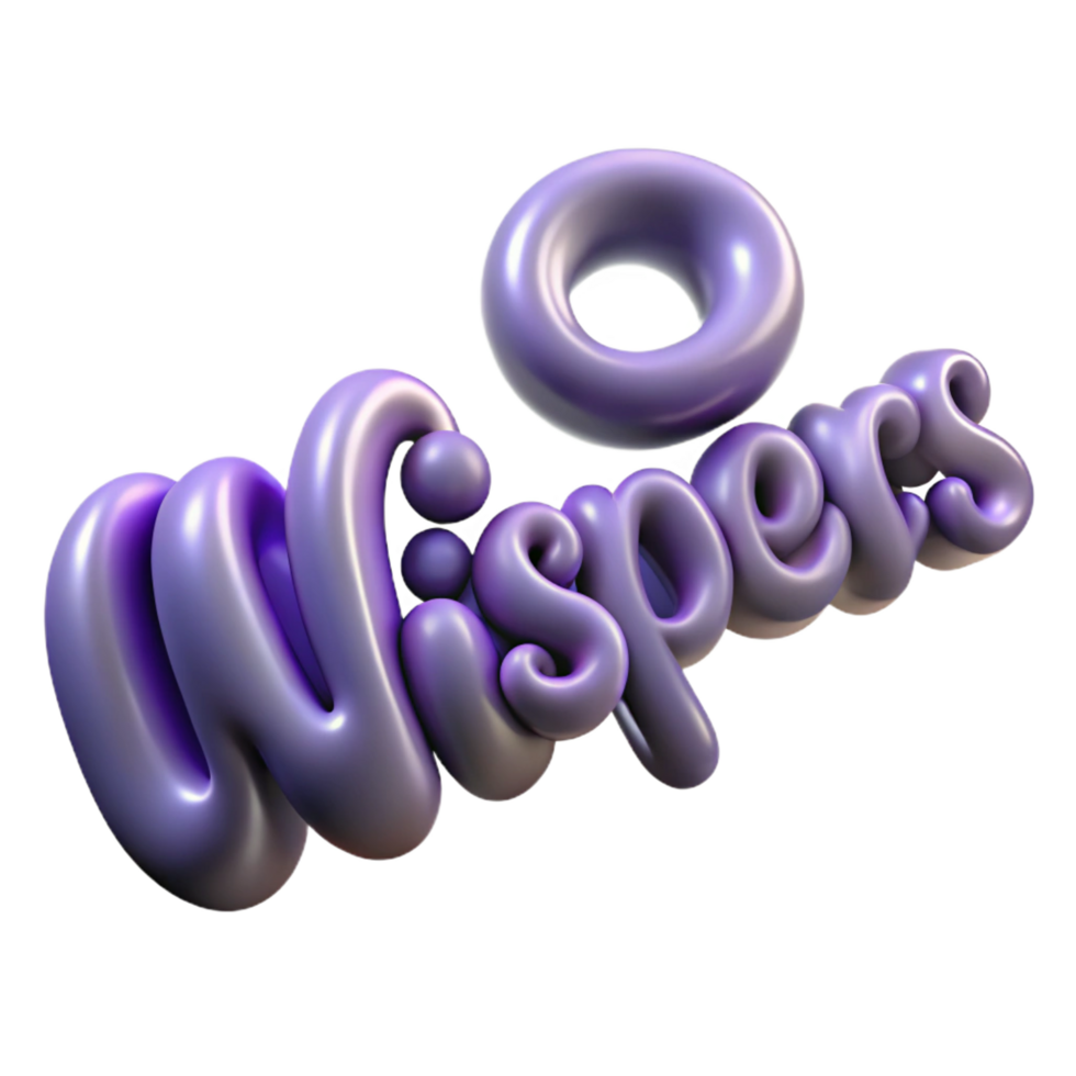 extraordinary vintage 3D Render Whispers Abstract Background premium png