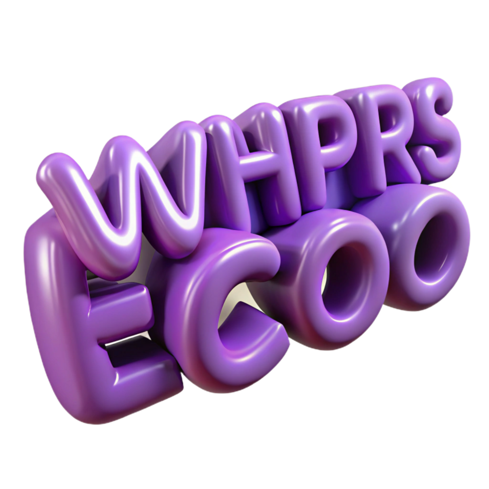 wonderful abstract Purple 3D Text Effect Eco Cool premium png