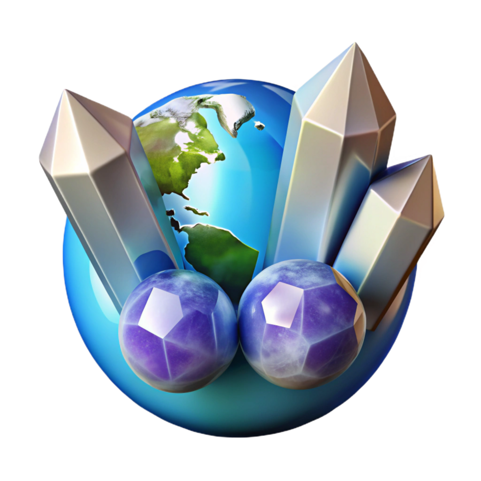 impressive modern Global Gems 3D Illustration exclusive png