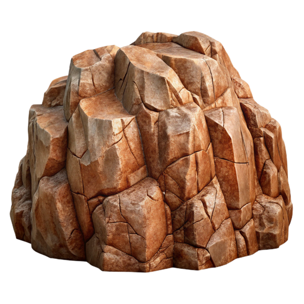 serene abstract Rocky Mountain Cliff Face Transparent Background premium png