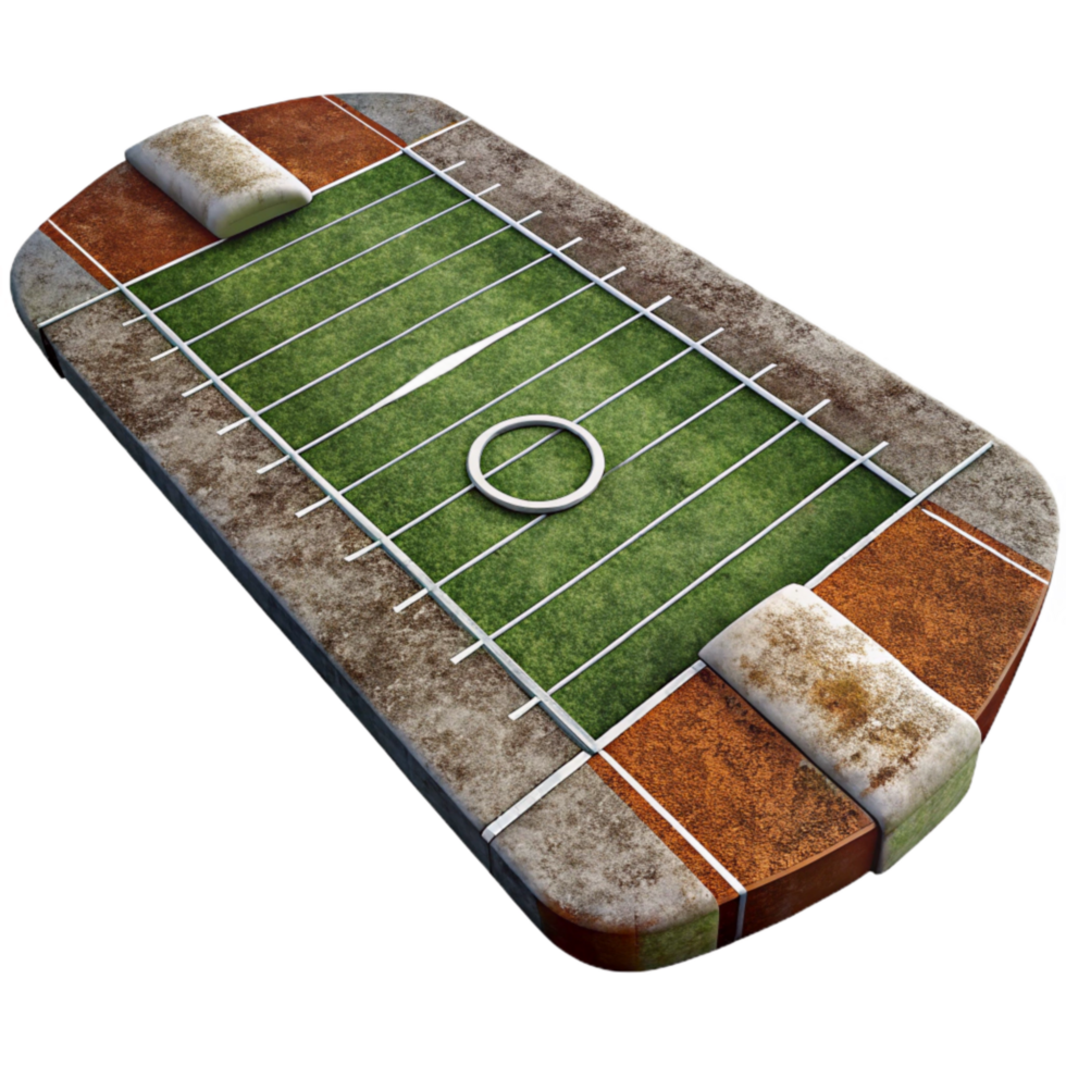 magnificent creative Football Field Yard Lines White Markings Cutout professional png