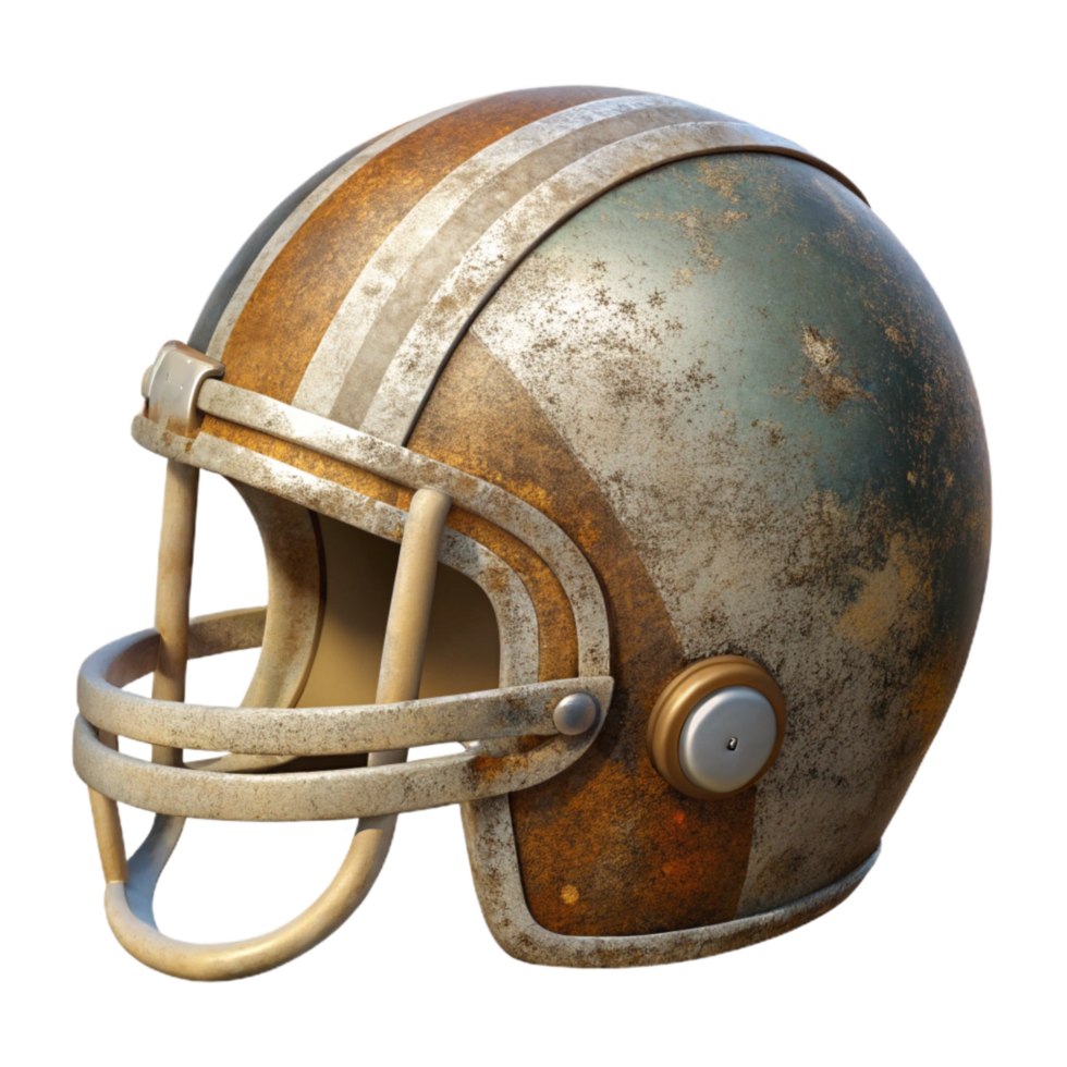 magnificent abstract Football Helmet Side View Reflective Stripes Isolated professional png
