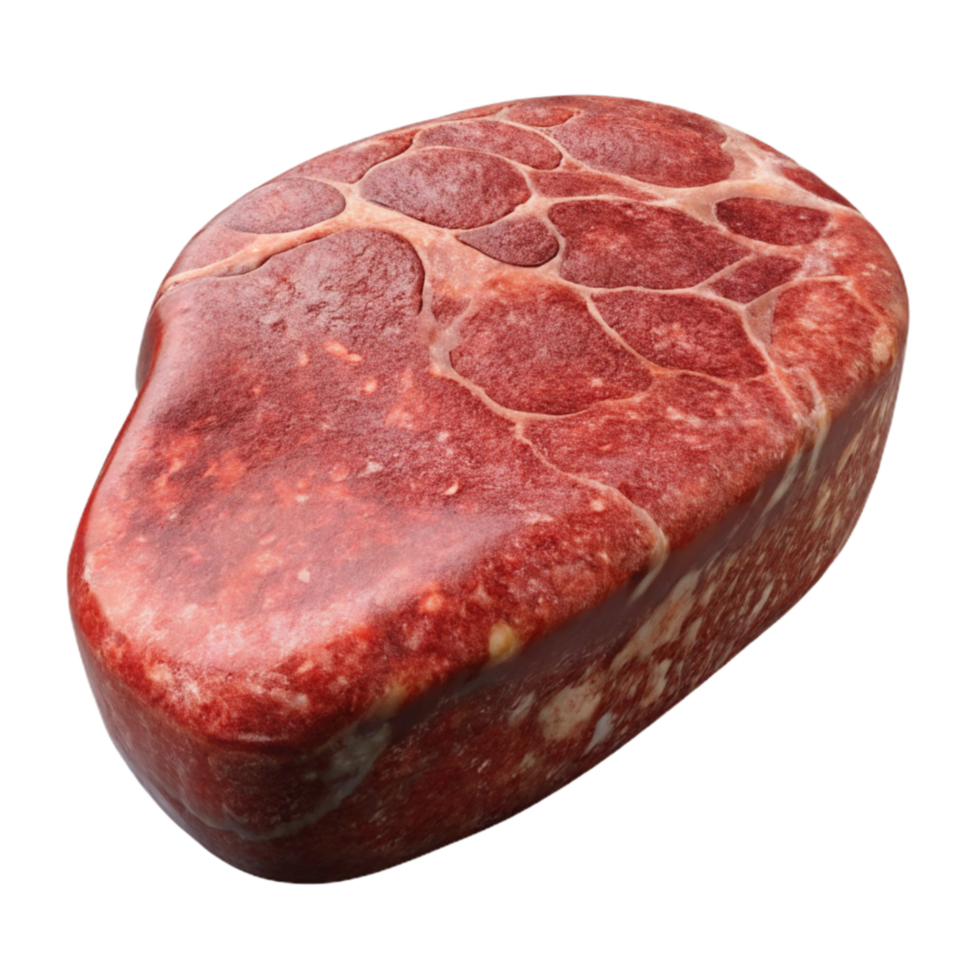 elegant contemporary Close Up of a Steak Isolated on Transparent Background high quality png