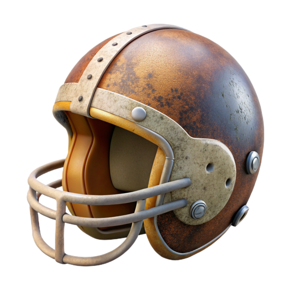 magnificent abstract Football Helmet Side View Reflective Stripes Isolated authentic png