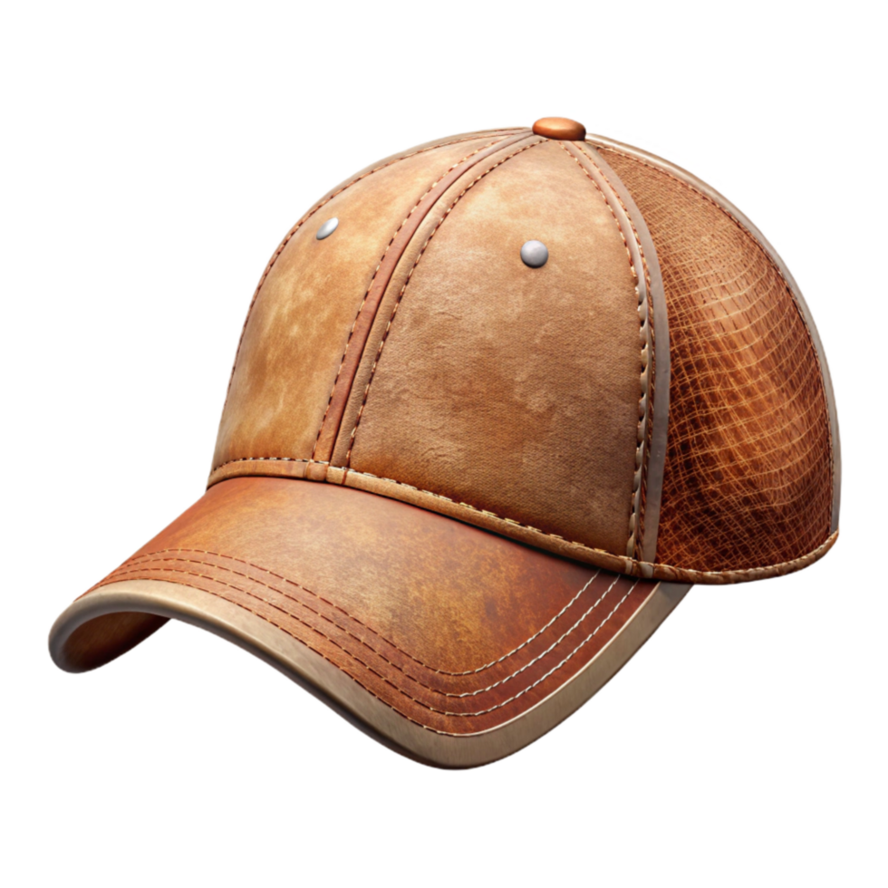 extraordinary abstract Baseball Cap Embroidered Design Cutout Transparent Background authentic png