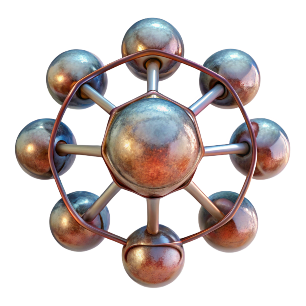 serene traditional Nanotechnology Structure Microscopic View Transparent original png