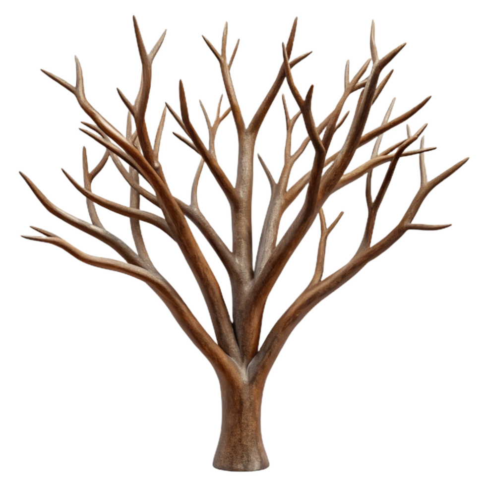 impressive traditional Silhouette of Tree Branches Transparent Background detailed png