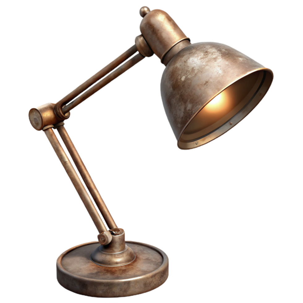 wonderful minimalist Metal Floor Lamp with Adjustable Arm Cutout Element authentic png