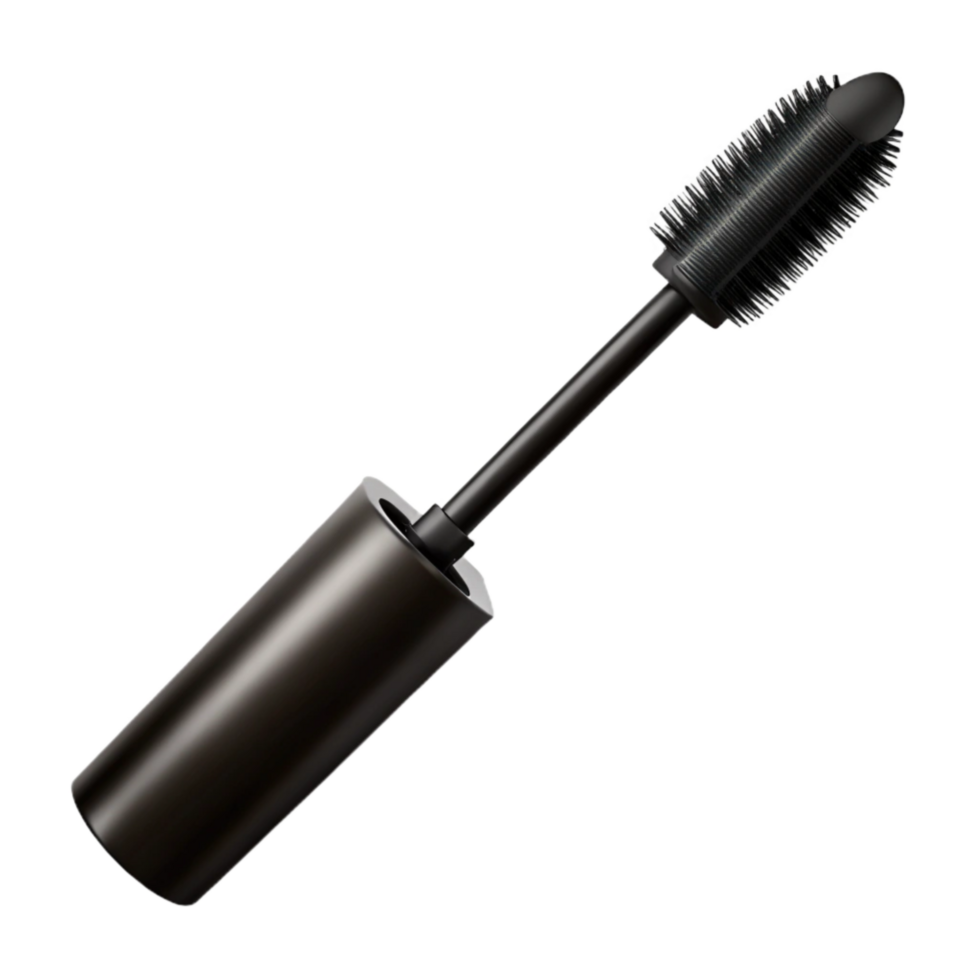 wonderful artistic Black Mascara Wand Isolated Transparent Background authentic png