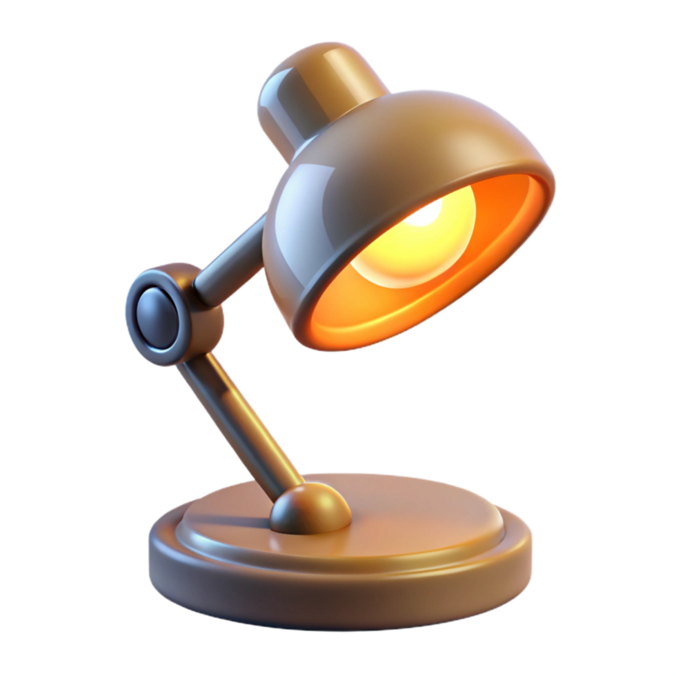 stunning classic A 3d Rendered Cutout of Futuristic, Levitating Spherical Desk Lamp high resolution png