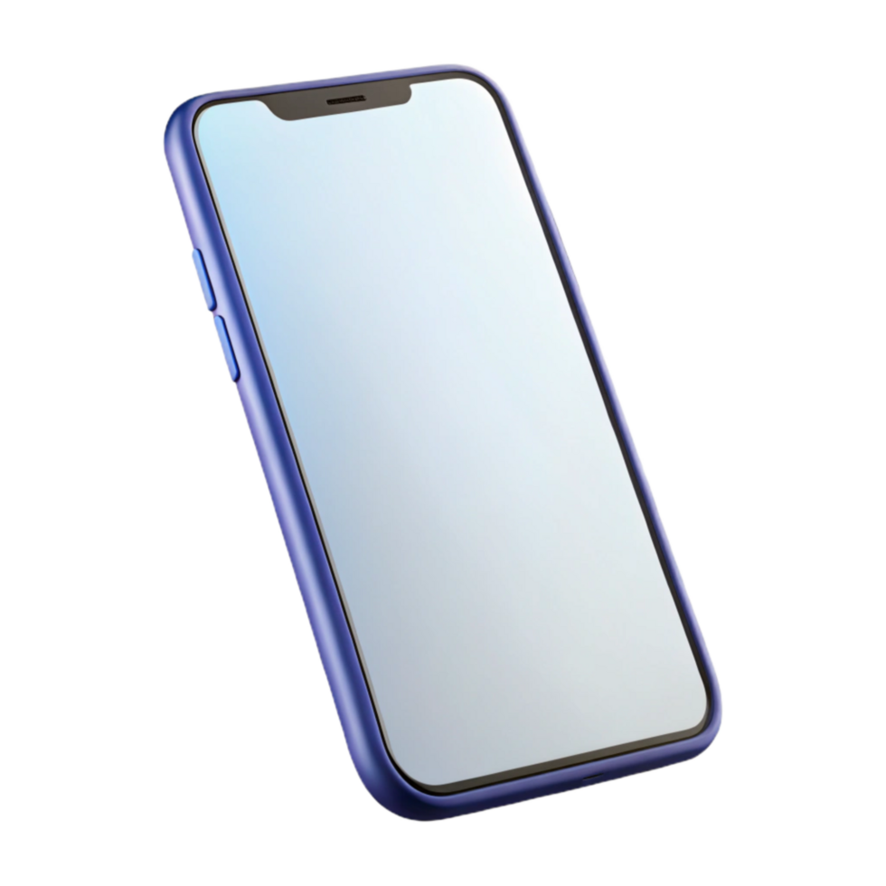 impressive modern A Modern Smartphone with Blank Screen and Sleek Design, Professionally authentic png