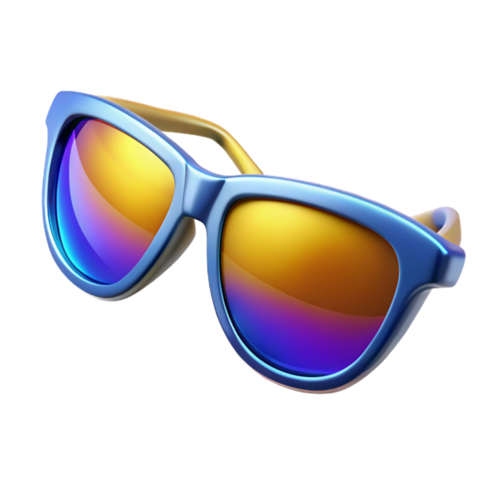 stunning rustic Aviator Sunglasses Reflective Lenses 4K png