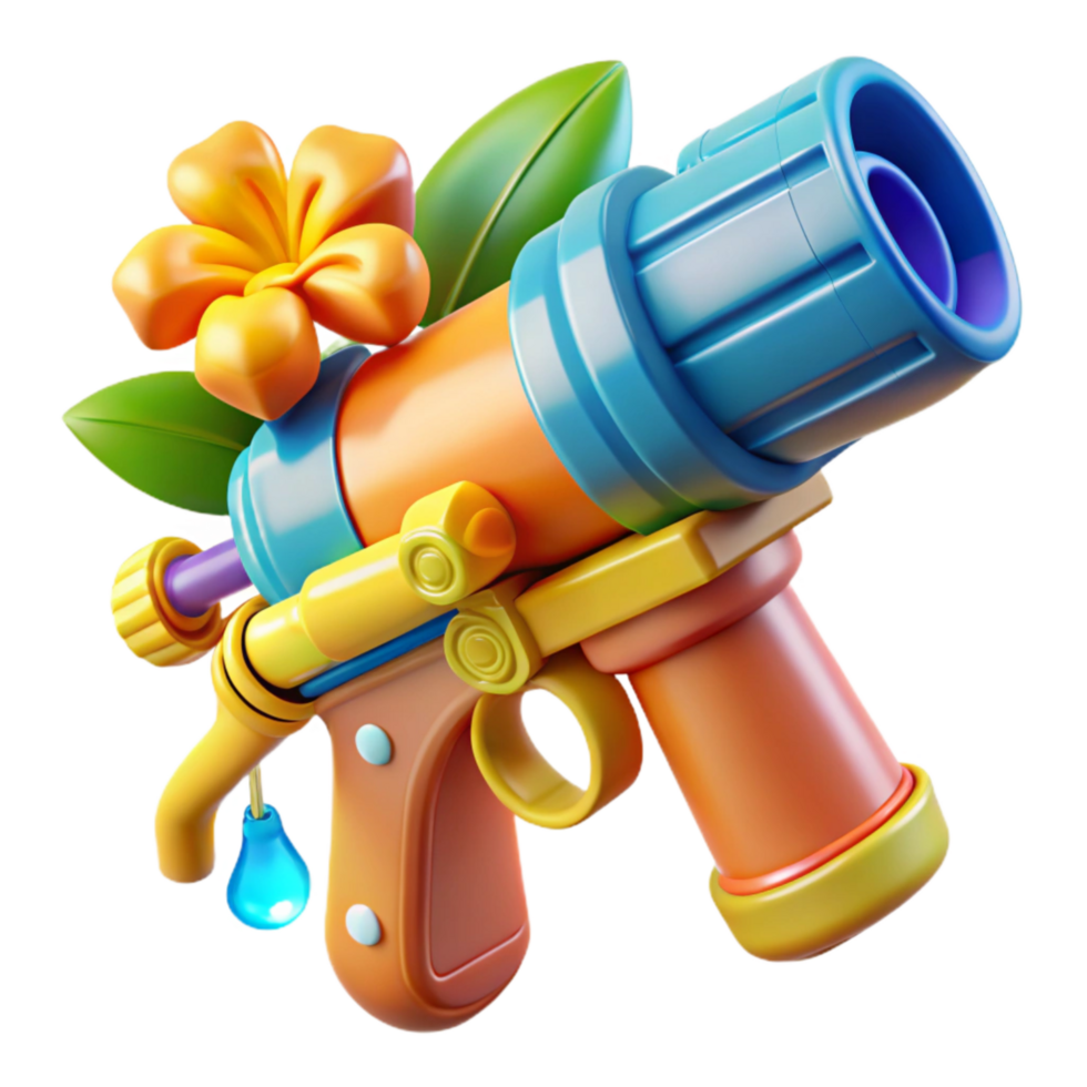 beautiful classic Photogrammetry-based Cutout of Traditional Songkrwater Gun Made of Bamboo And exclusive png
