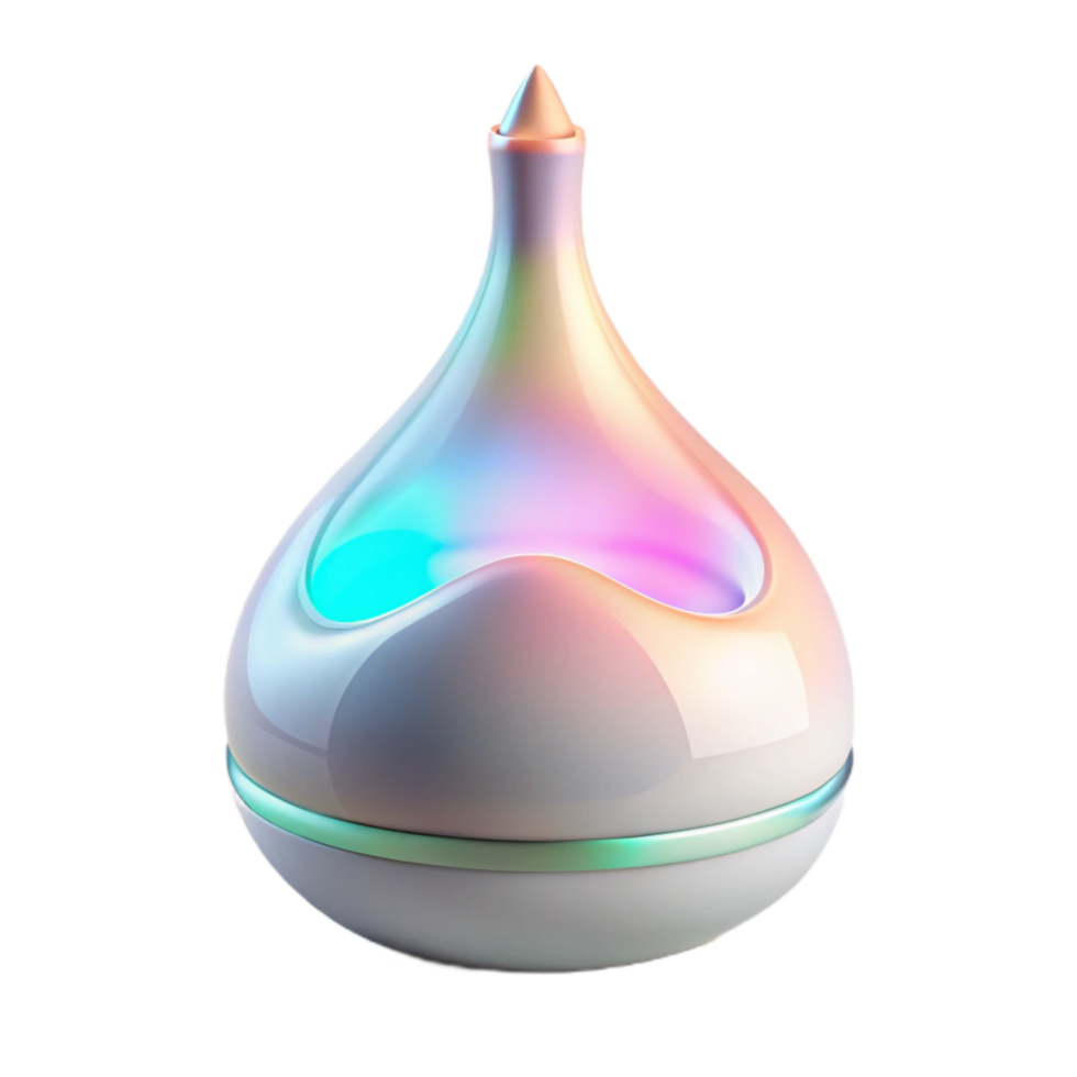 stunning modern Holographic Diffuser Modern Wellness Design premium png
