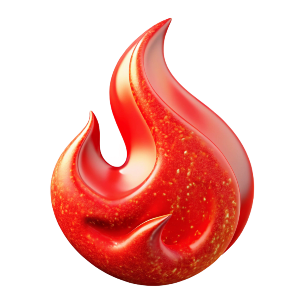 wonderful abstract Abstract Red Flame Isolated with Upward Flicker 4K png