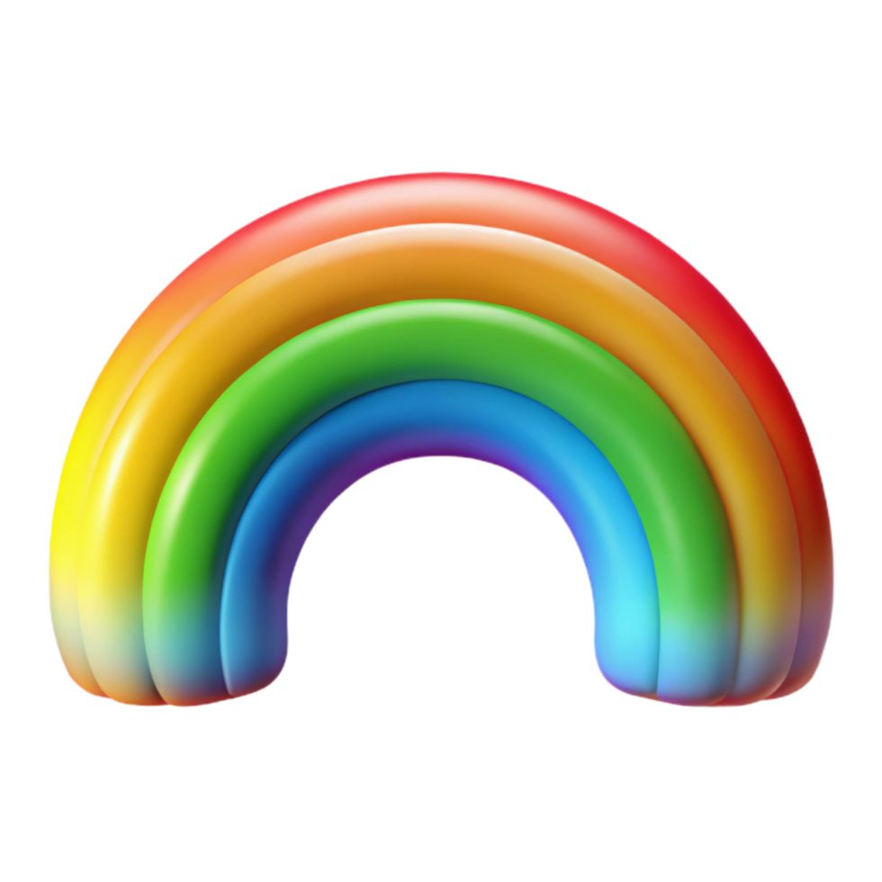 wonderful traditional Colorful Rainbow Gradient Isolated with Smooth Transition high quality png