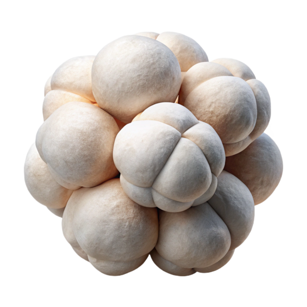 serene creative Cotton Balls Pack Isolated on Transparent Background authentic png