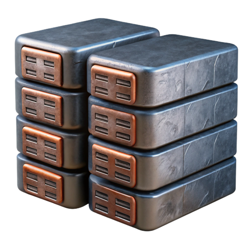 magnificent creative Data Center Servers Racked Up Cutout Transparent Background original png
