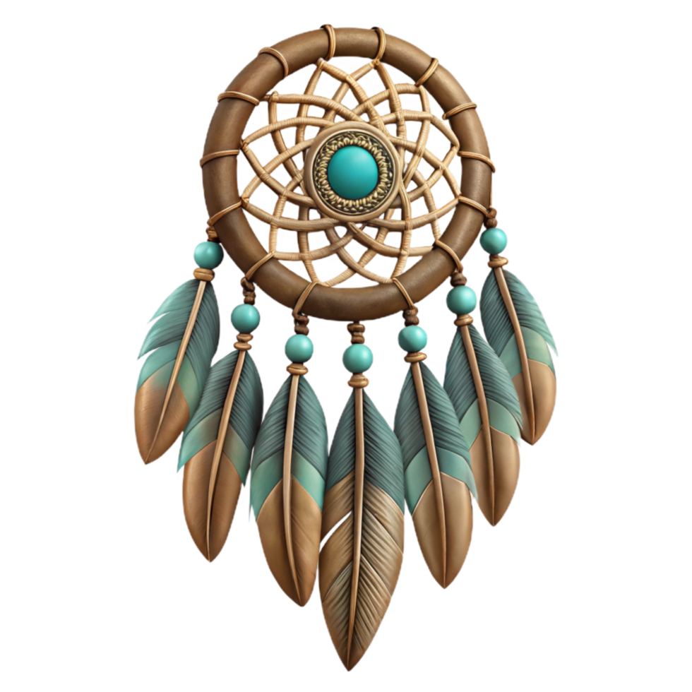 extraordinary contemporary Dream Catcher Feather Detail Transparent Background exclusive png