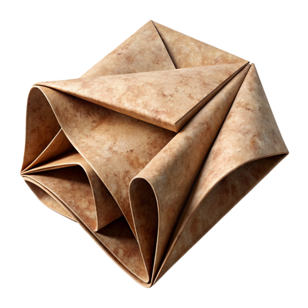 impressive traditional Folded Paper Texture Isolated with Creased Surface original png
